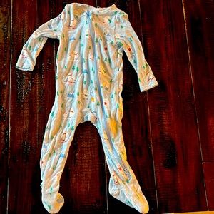 Angel Dear winter scene pajamas